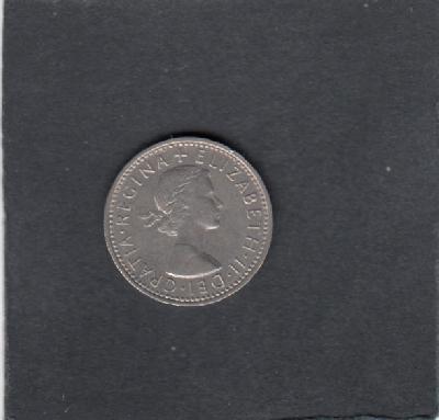 Beschrijving: 6 Pence  ELIZABETH II  